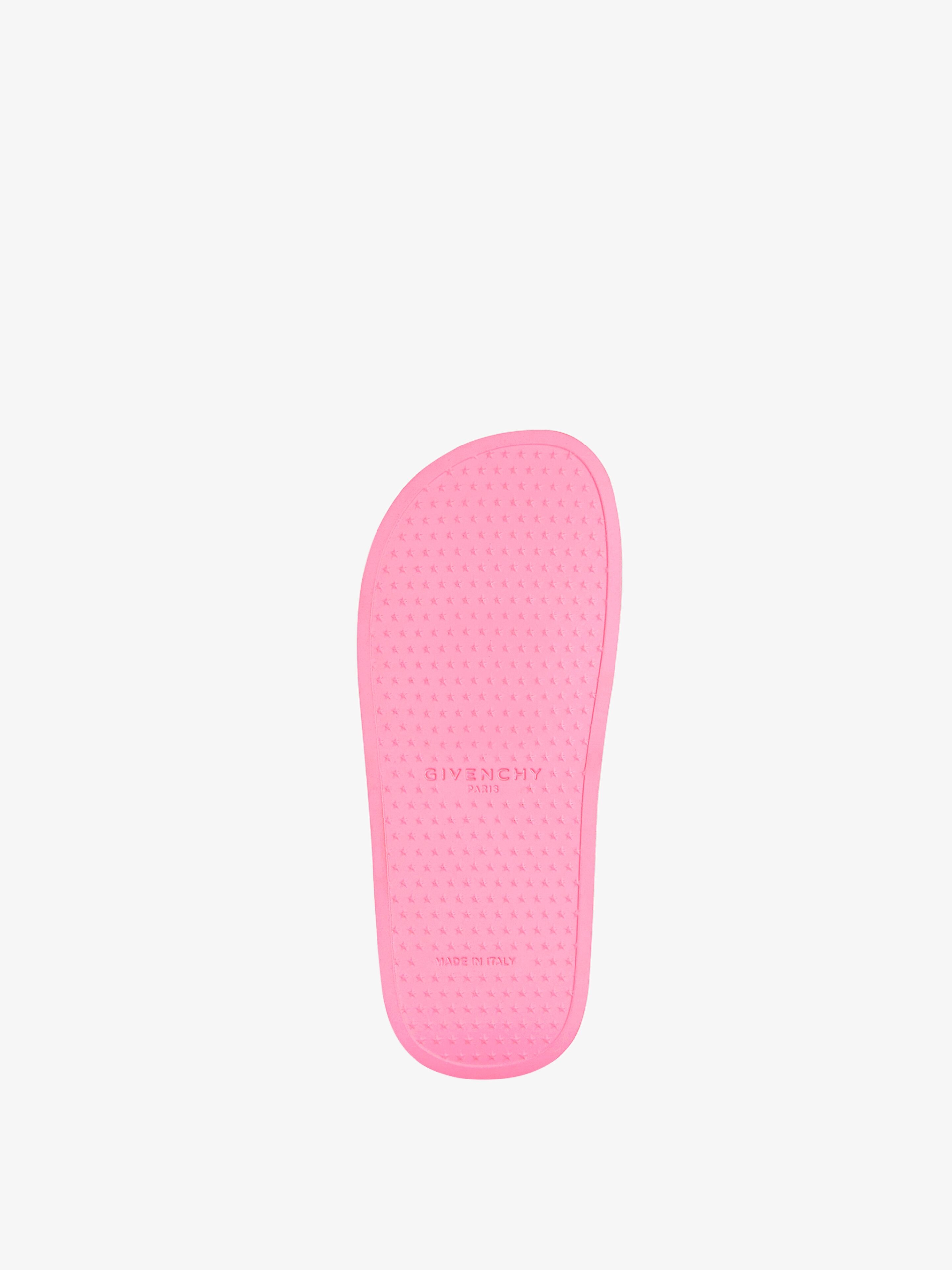 GIVENCHY PARIS FLAT SANDALS IN RUBBER - 5