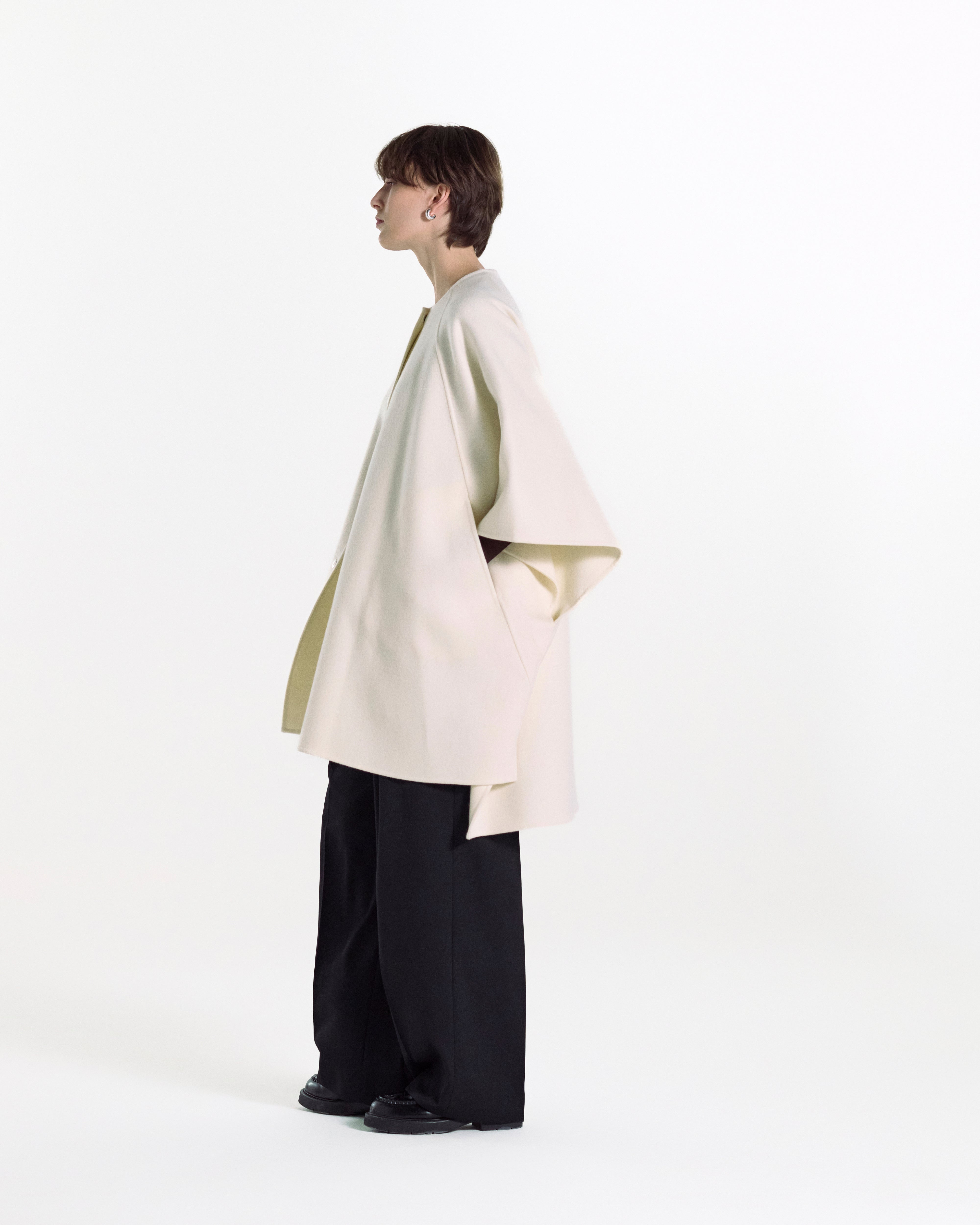 Sanquhar Wool Cape - 3