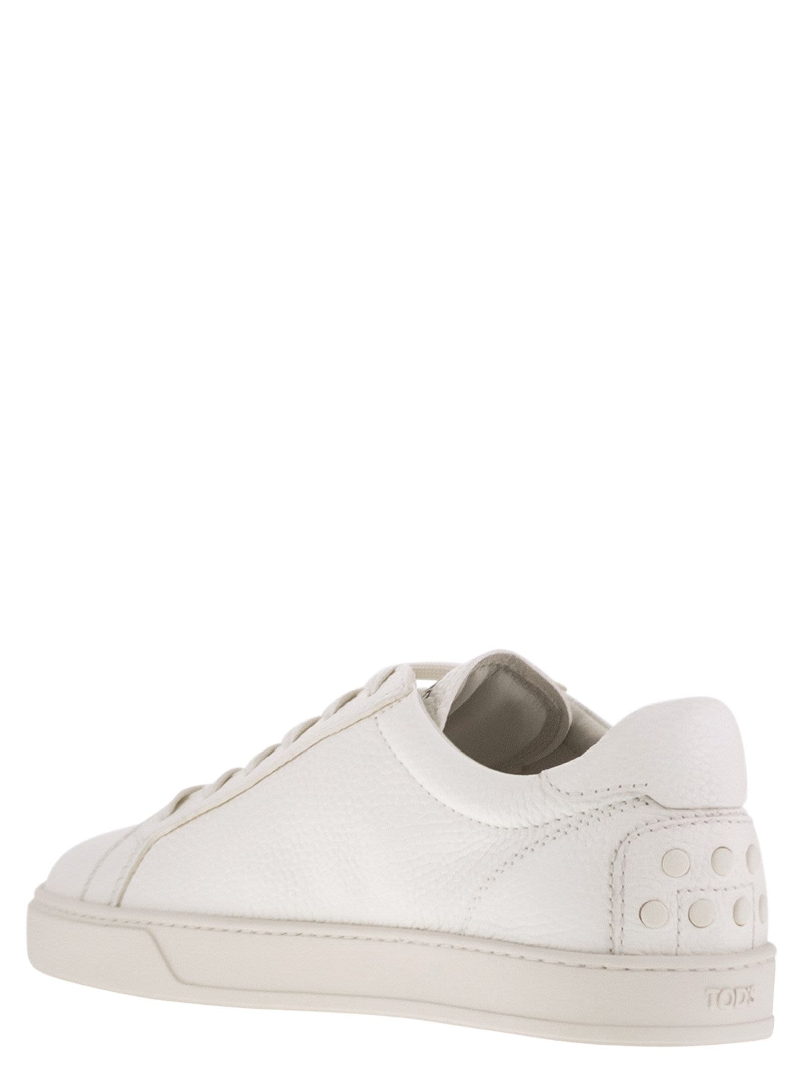 Tod's Men Hammered Leather Trainers - 3