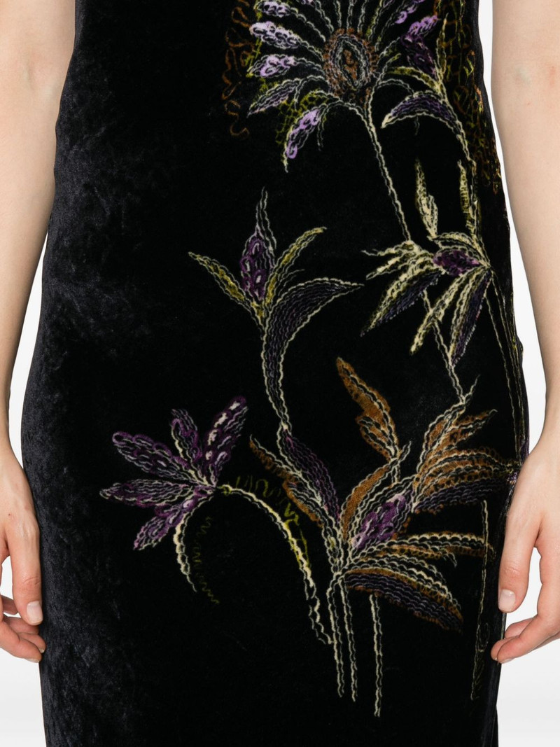 embroidered velvet dress 5