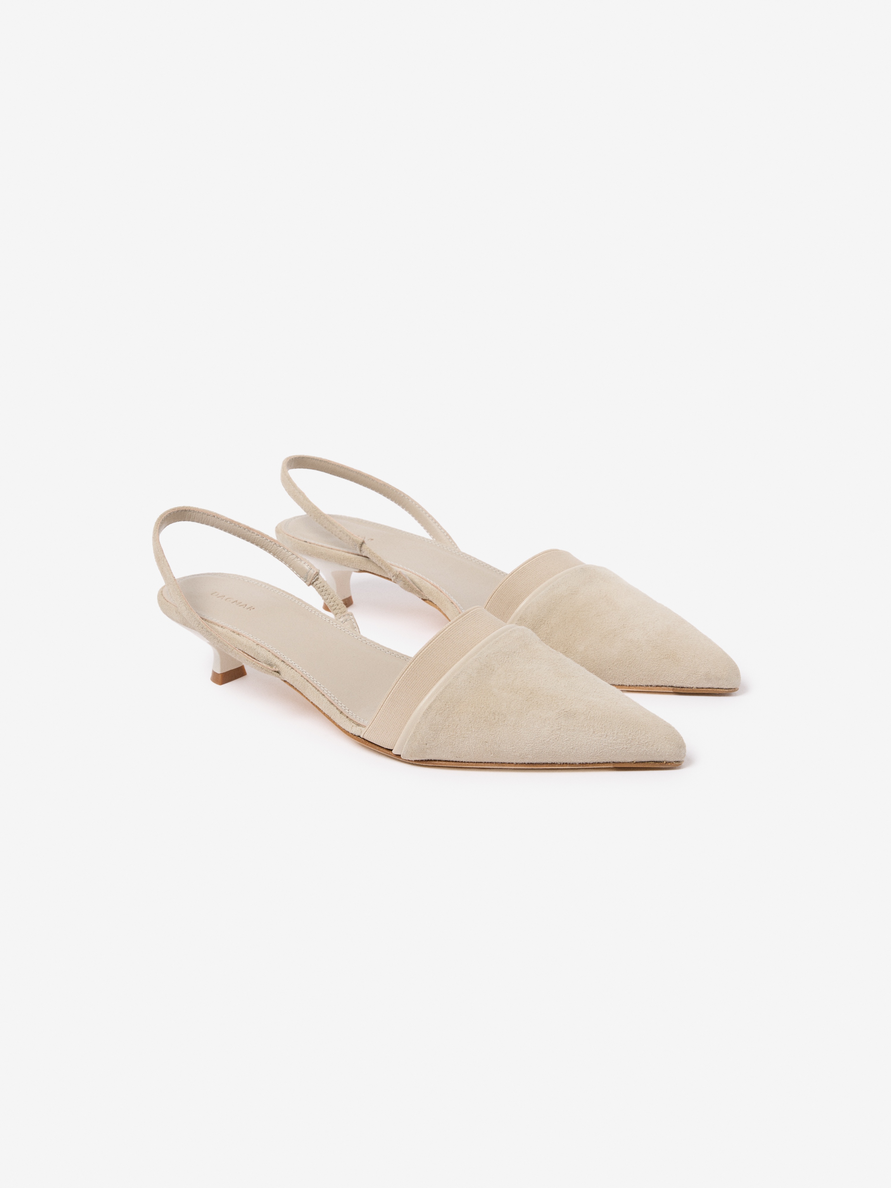 Suede slingback - 5