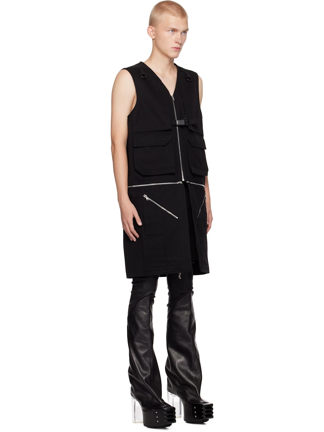Black Porterville Utility Vest - 2