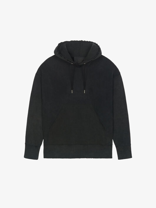 OVERSIZED HOODIE WITH BANDANA PATCH - 4