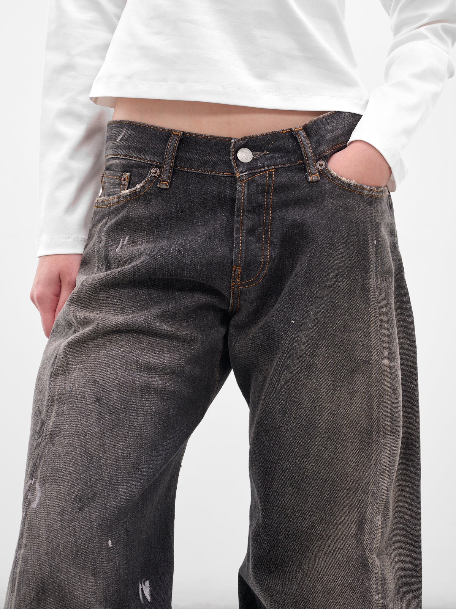 2006 Loose Fit Denim Jeans - 4