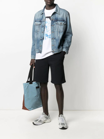 Maison Kitsuné knee-length track shorts outlook