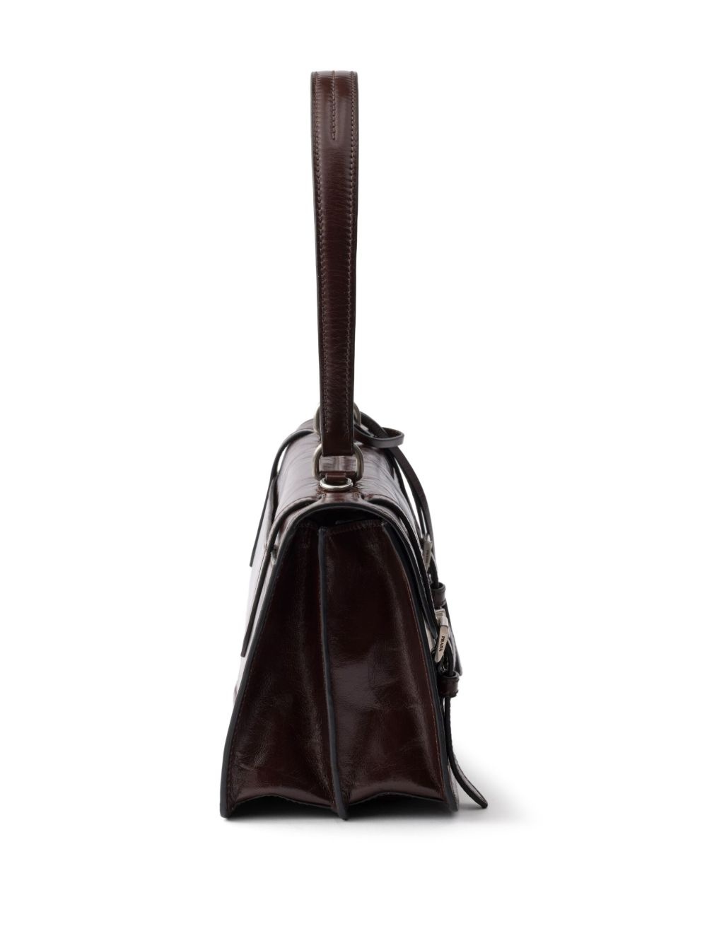medium leather tote bag - 4