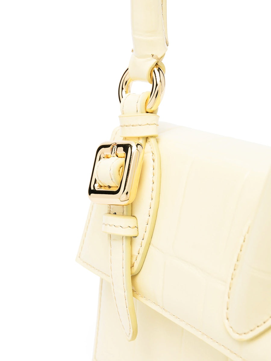 Le Chiquito Moyen Boucle in Pale Yellow - 4