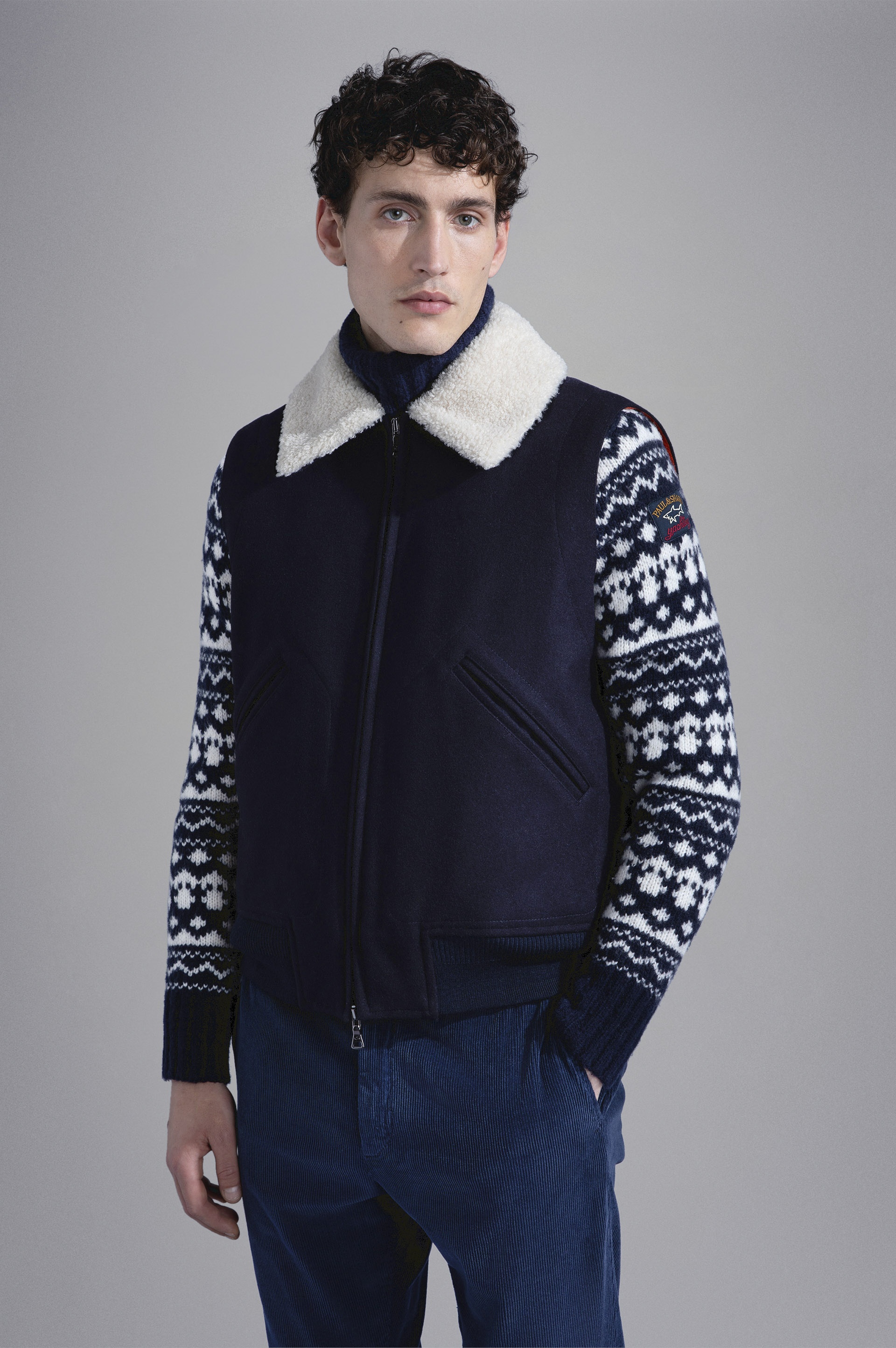 RE-WOOL BOMBER JACKET - 4