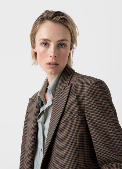 Sunspel Edie Campbell Double Breasted Blazer outlook