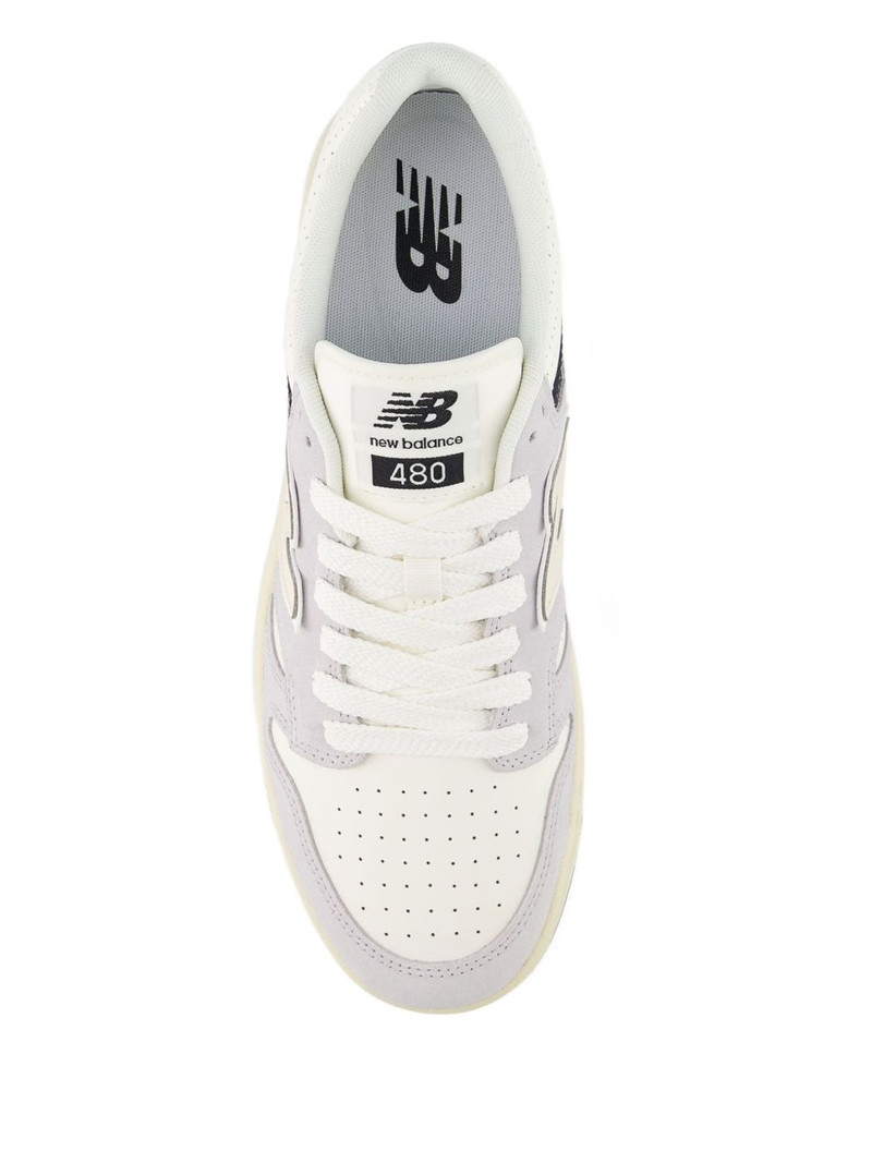 480 leather suede trainers 4