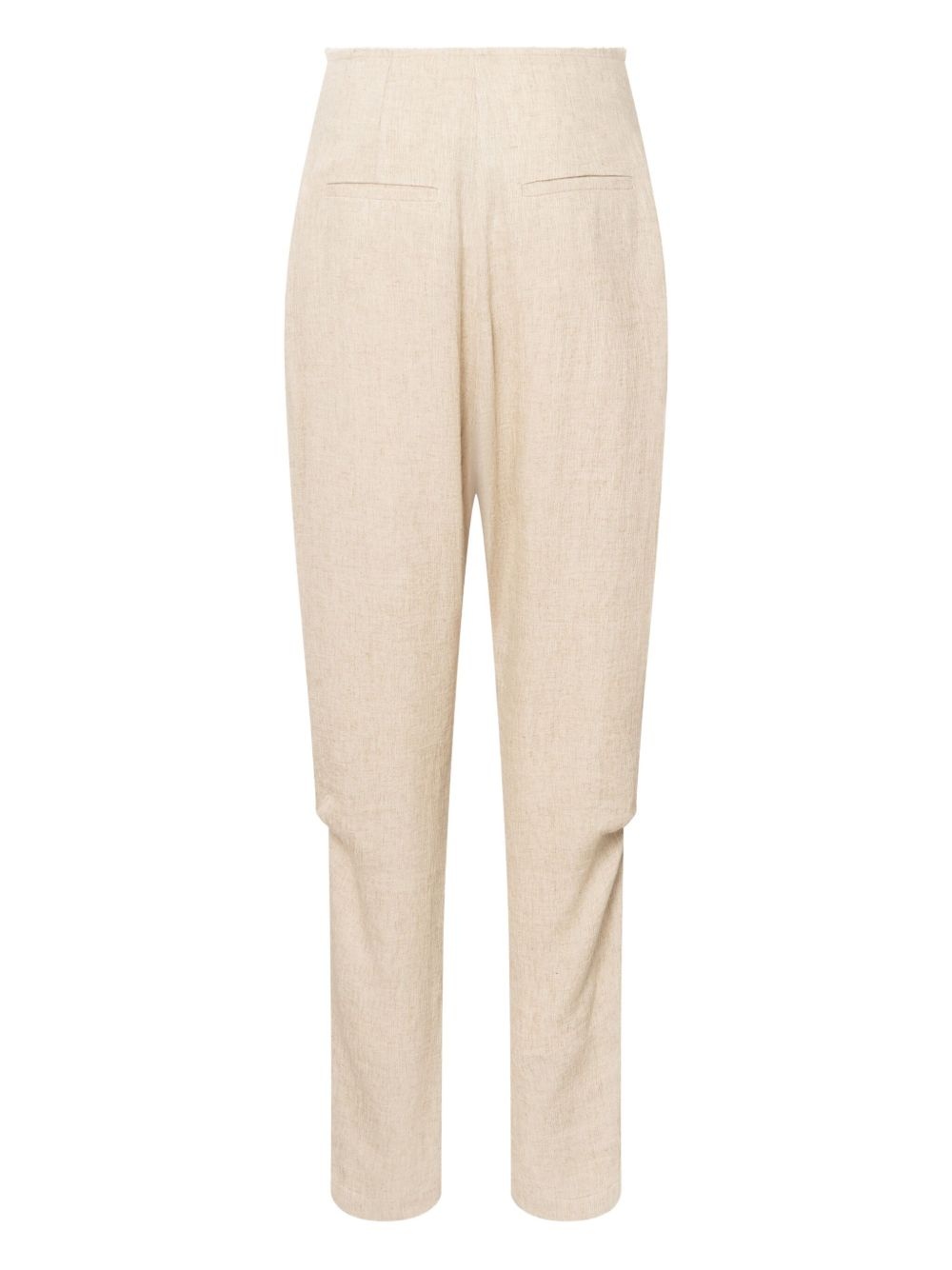 organic linen trousers - 2