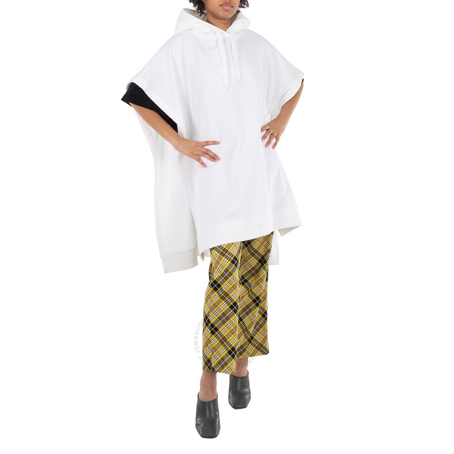 Burberry EKD Motif Cotton Jacquard Poncho - 3