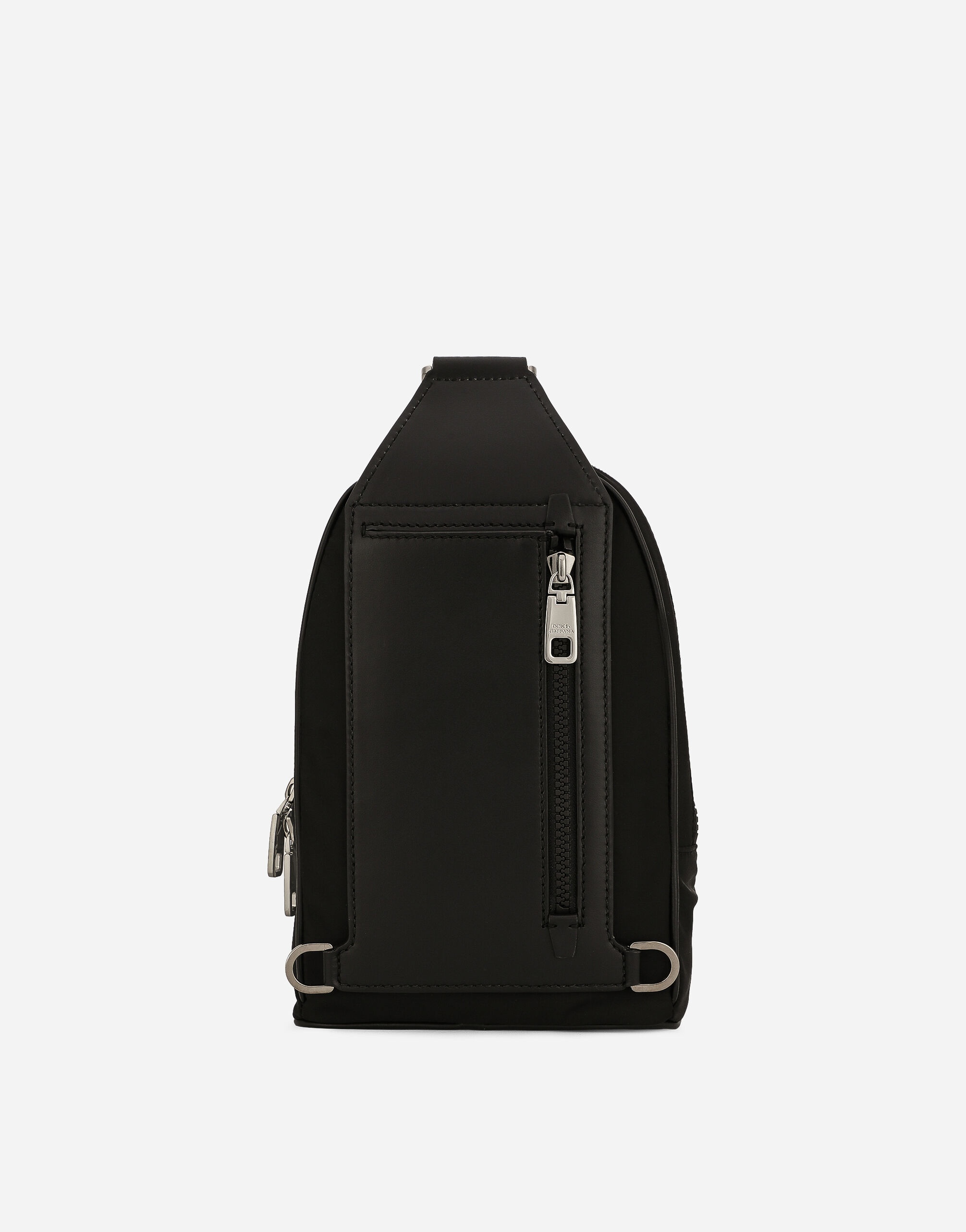 Nylon crossbody backpack - 4