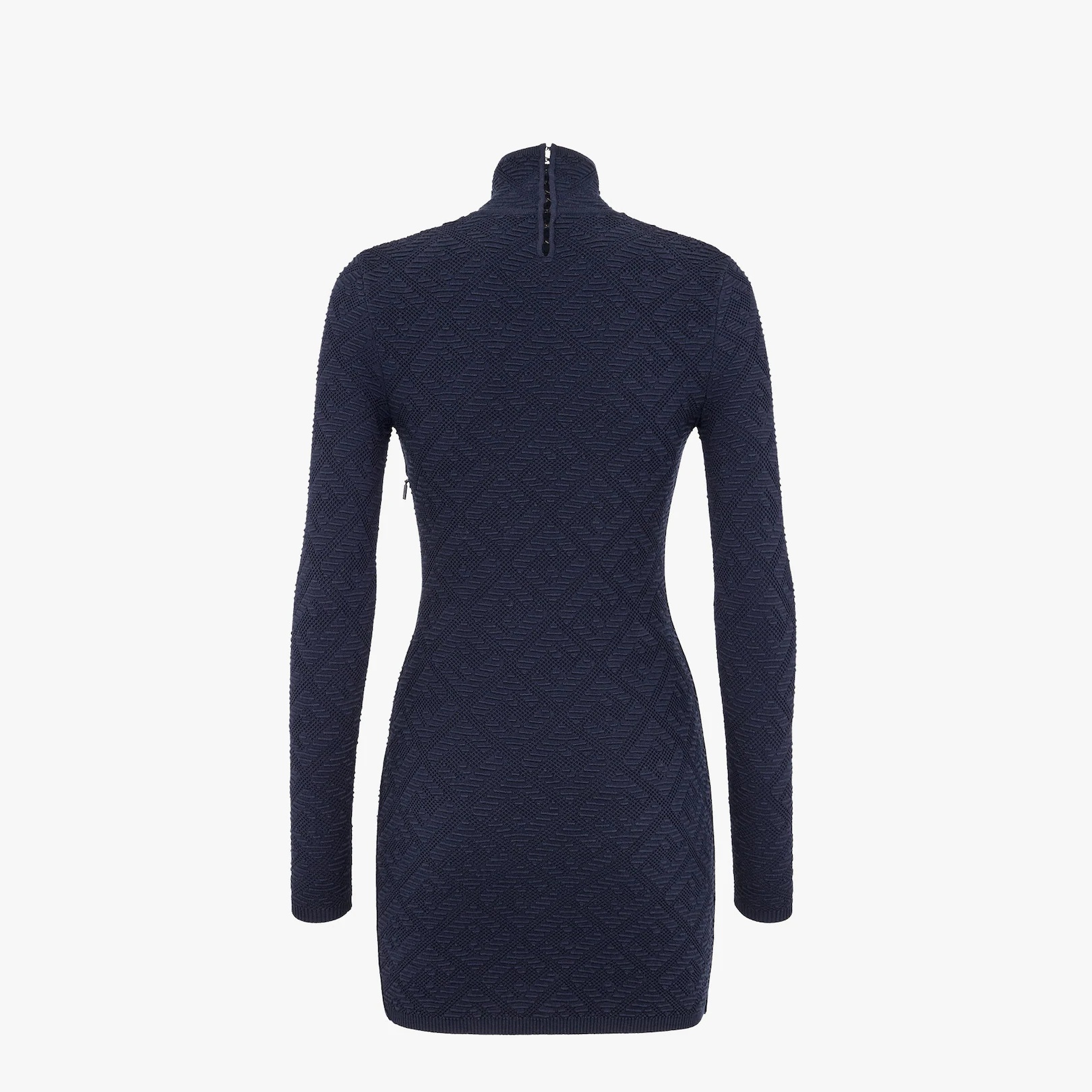 Blue viscose dress - 2