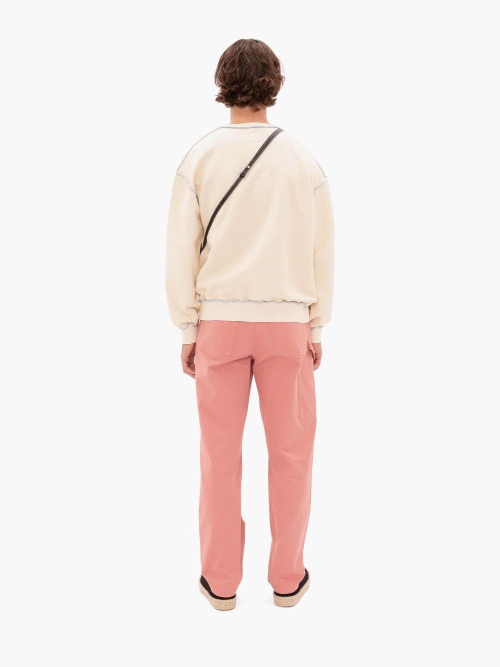 INSIDE-OUT CONTRAST SWEATSHIRT - 4