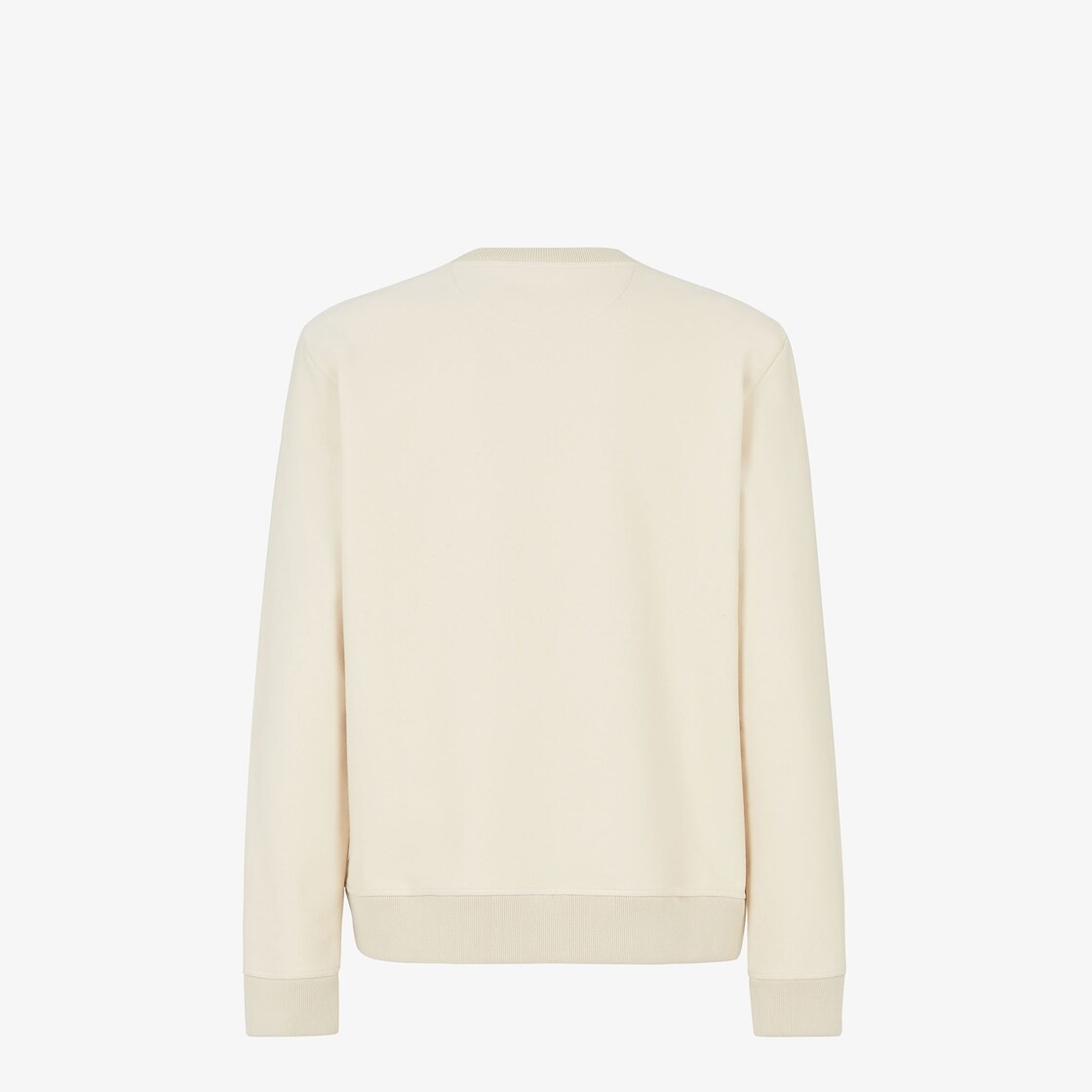 White jersey sweatshirt - 2