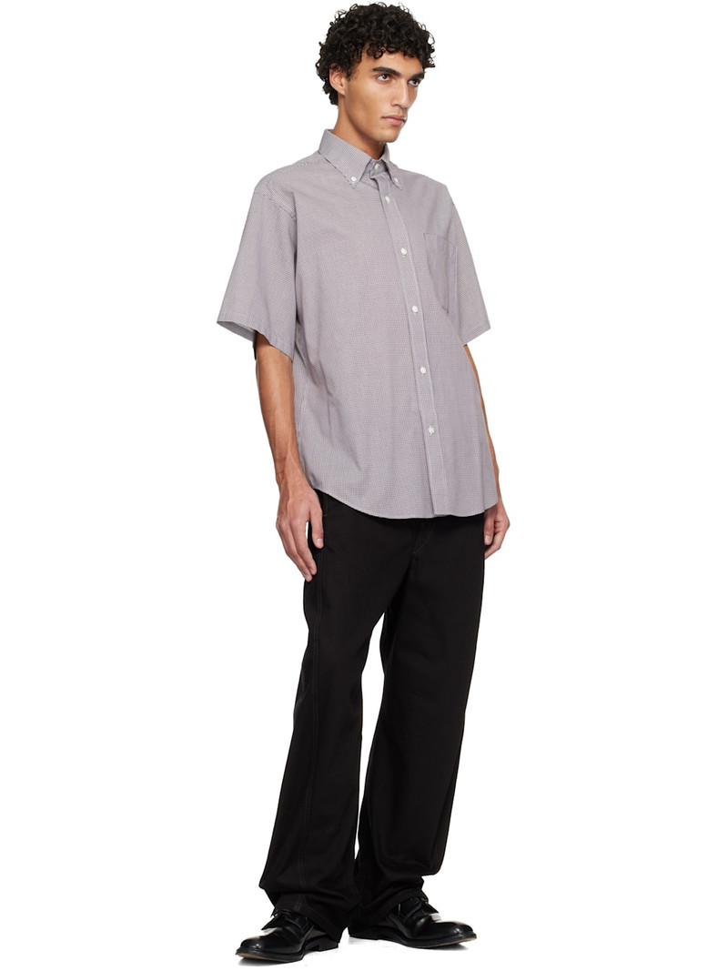 HED MAYNER Brown Short Sleeve Shirt outlook