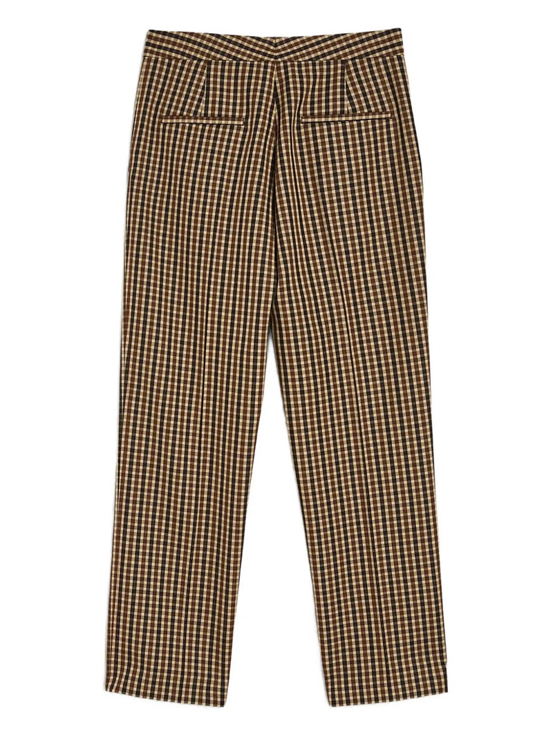 Jil Sander Micro Check Trousers outlook