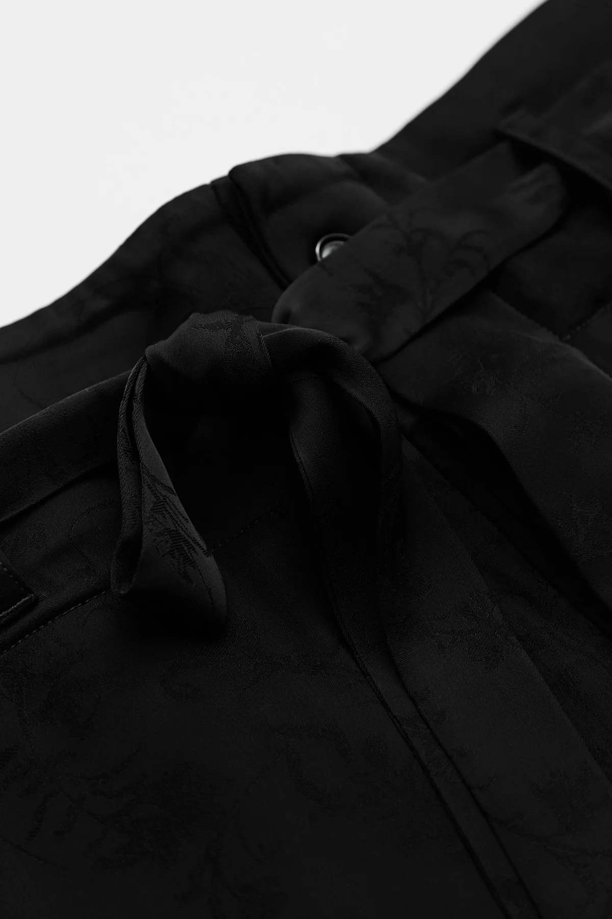 Ann Demeulemeester Bruse Wide Lounge Pants Black - 3