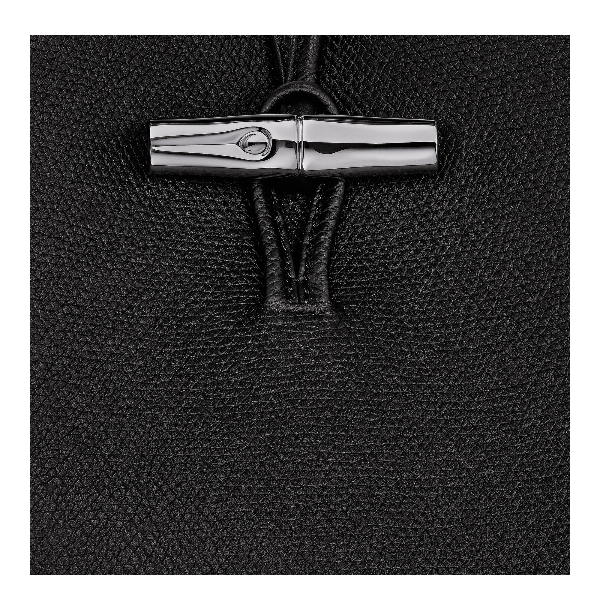 Le Roseau M Shoulder bag Black - Leather - 5