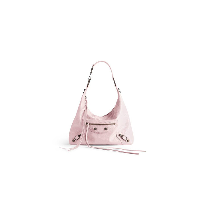 Women's Le City Hobo Bag Small in Petal Pink 1