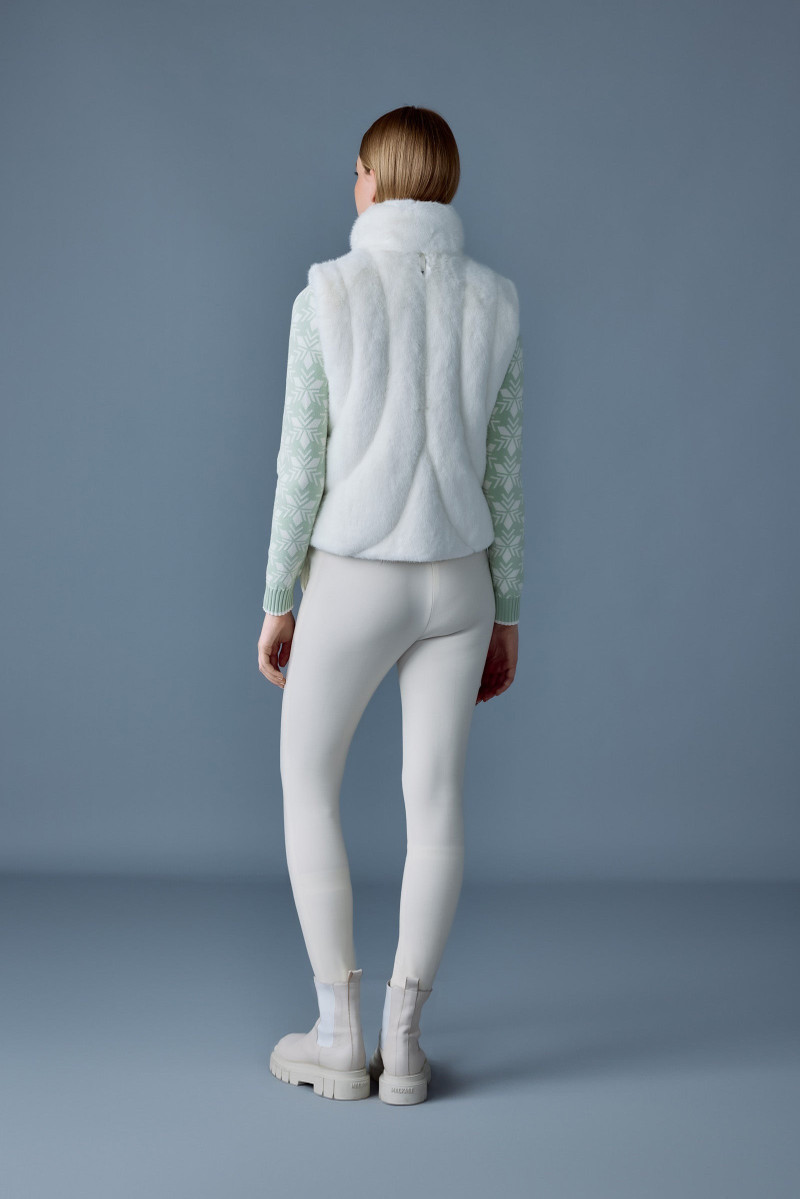 GINNY Brushed faux-fur vest 4