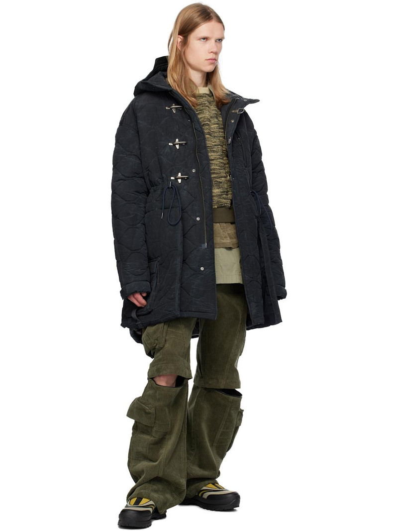 Andersson Bell 레이스 업 fishtail parka outlook