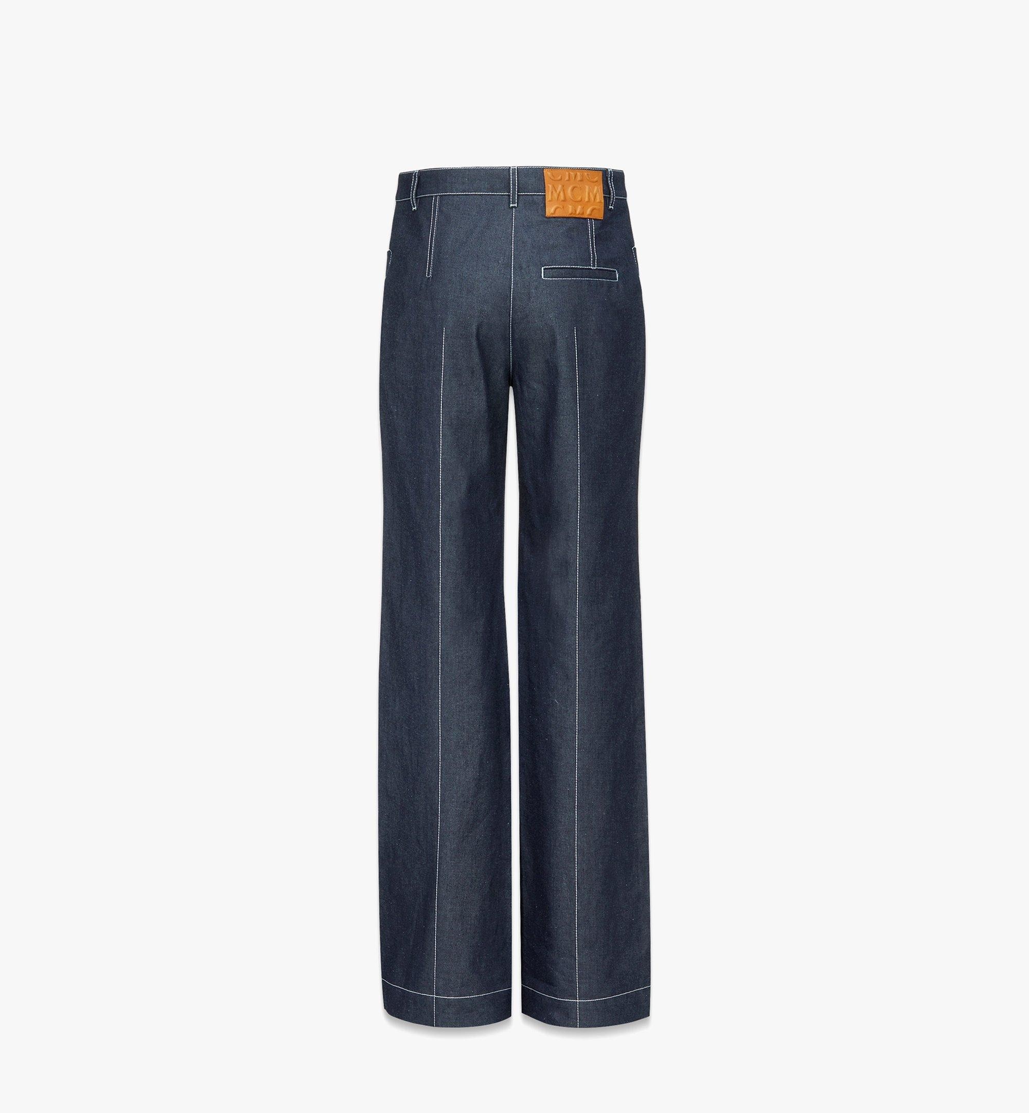 Flared Denim Pants - 2