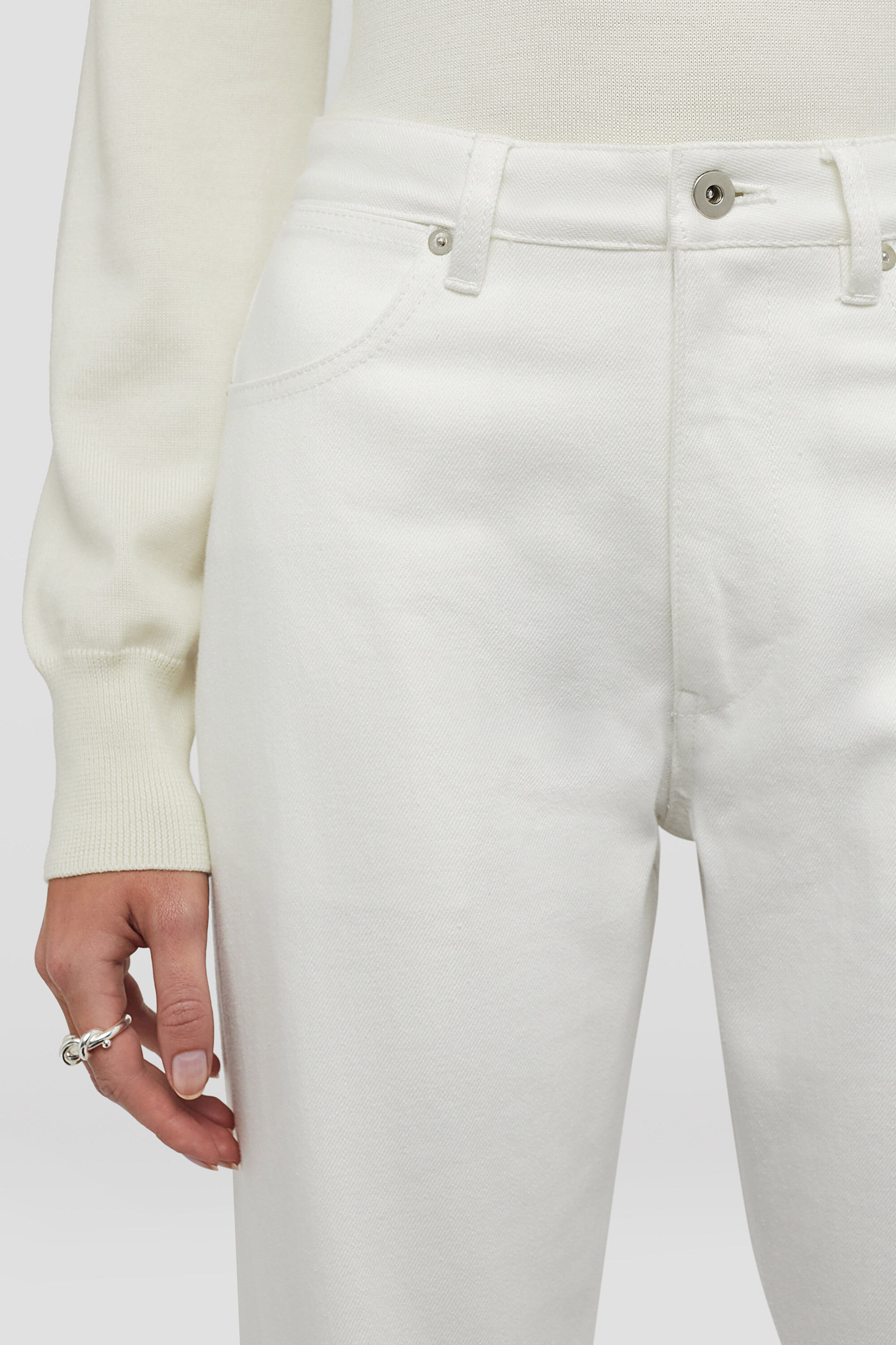Slim Denim Trousers - 5