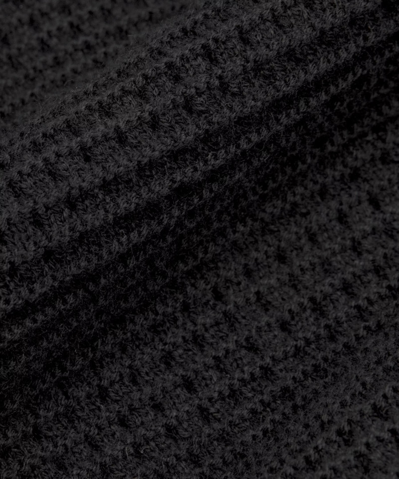 Cotton-Blend Knit Collared Cardigan 6