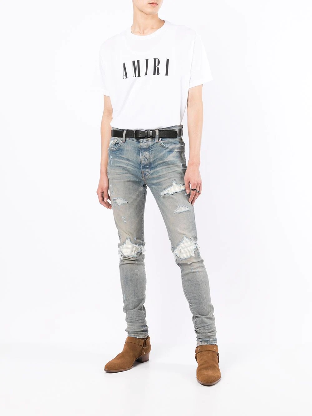 Ultra Suede denim jeans - 2