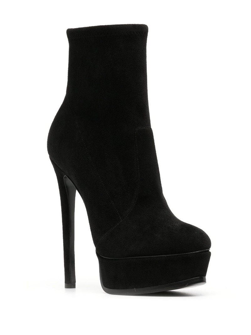 CASADEI Flora 140mm platform ankle boots outlook