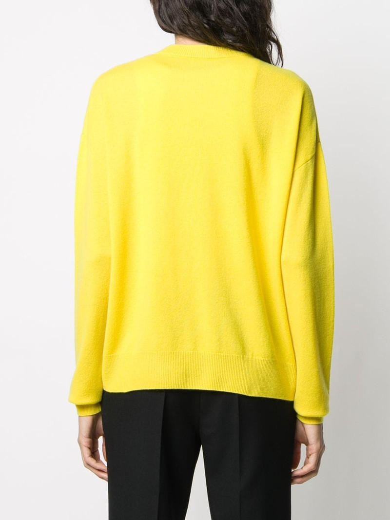 stitched logo jumper 4