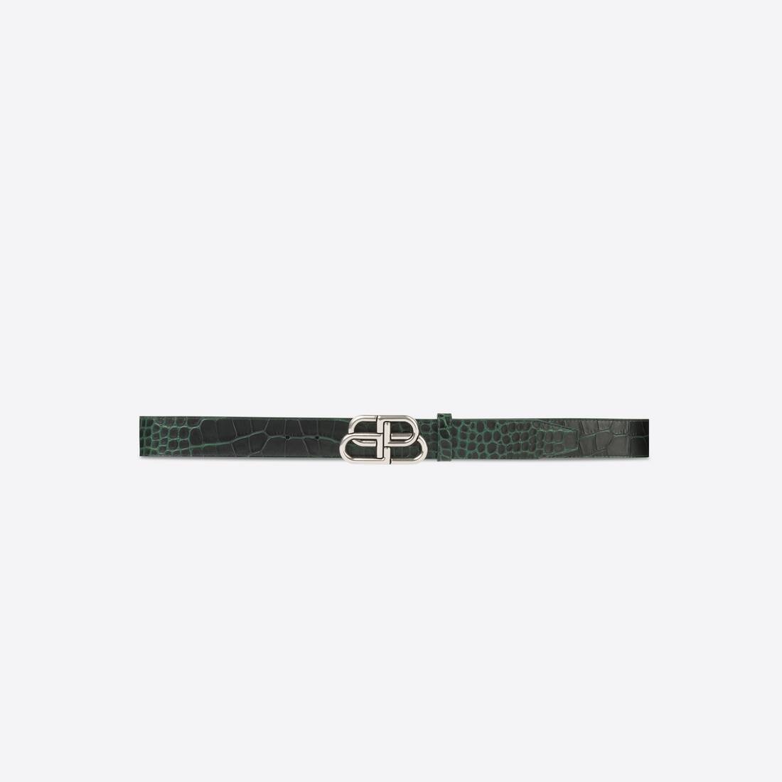 Men's Bb Large Belt in Forest Green - 1