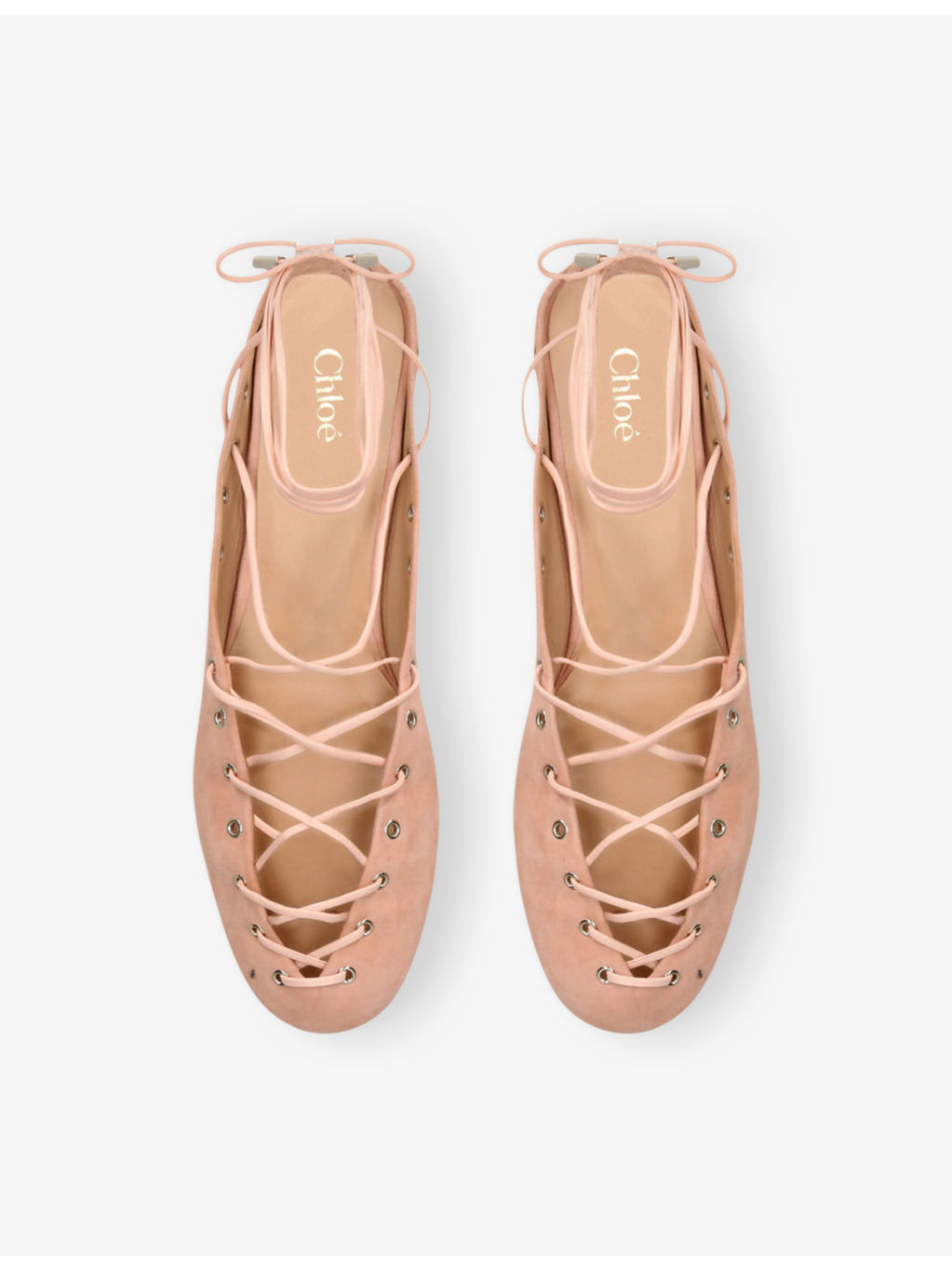 Ghillies Leather Ballerina Flats - 2