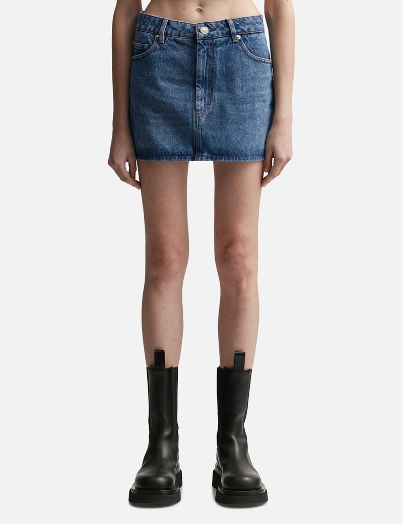 AMI Paris DENIM MINI SKIRT outlook