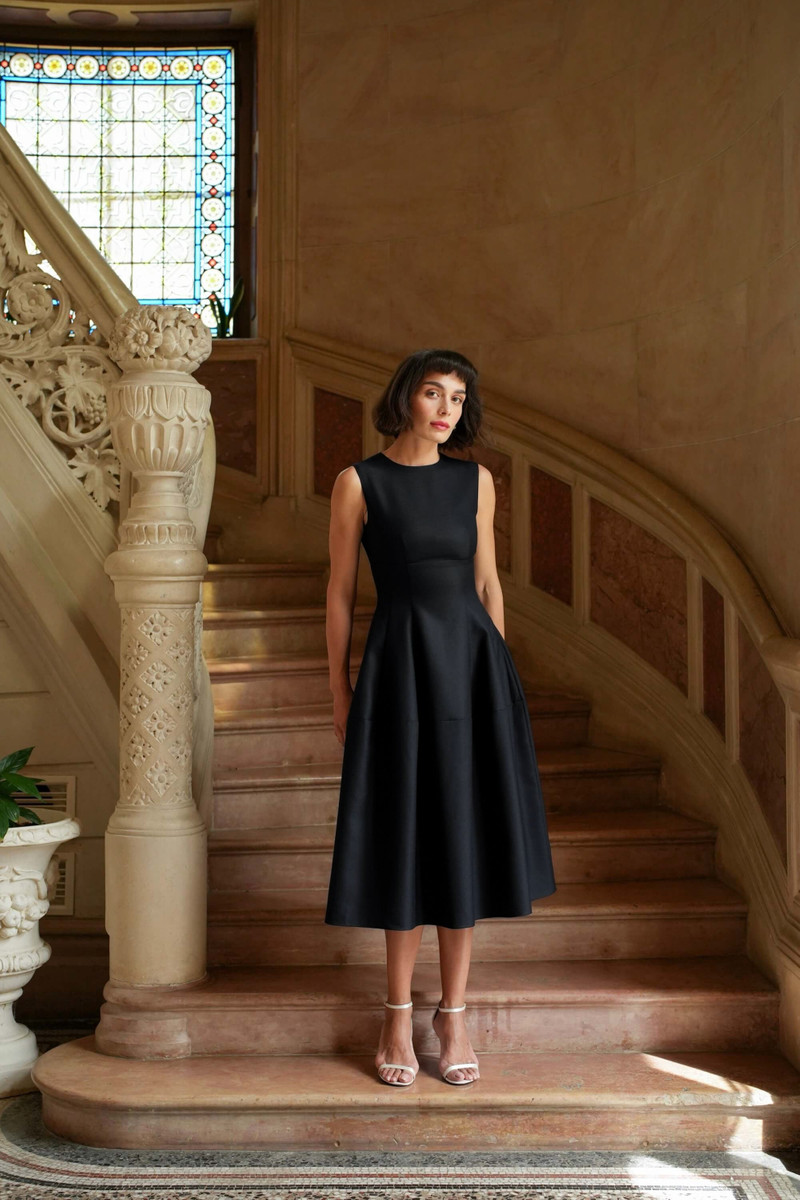 Mirienne Acetate Wool Dress 6