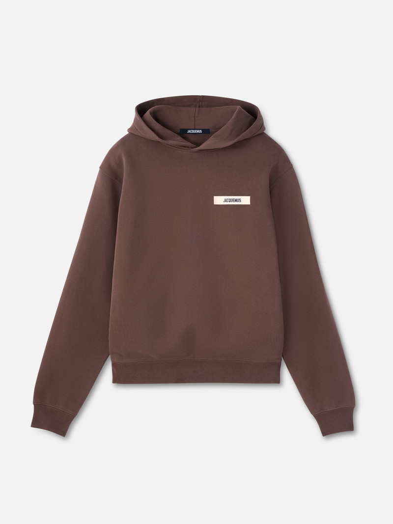로고 잡아당기기 hoodie - 1