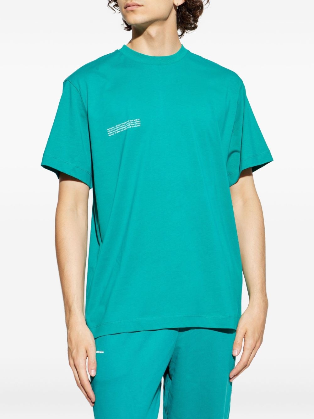 organic cotton crew-neck t-shirt - 2