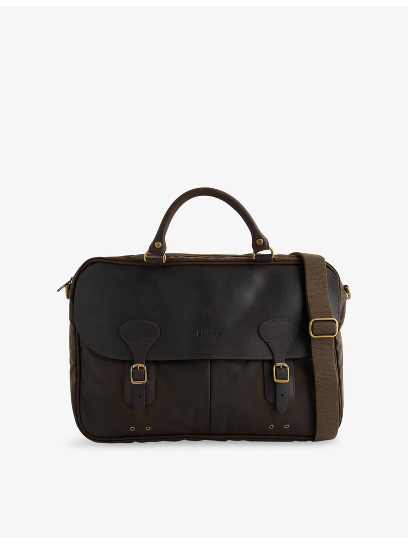 Wax Leather Briefcase 1