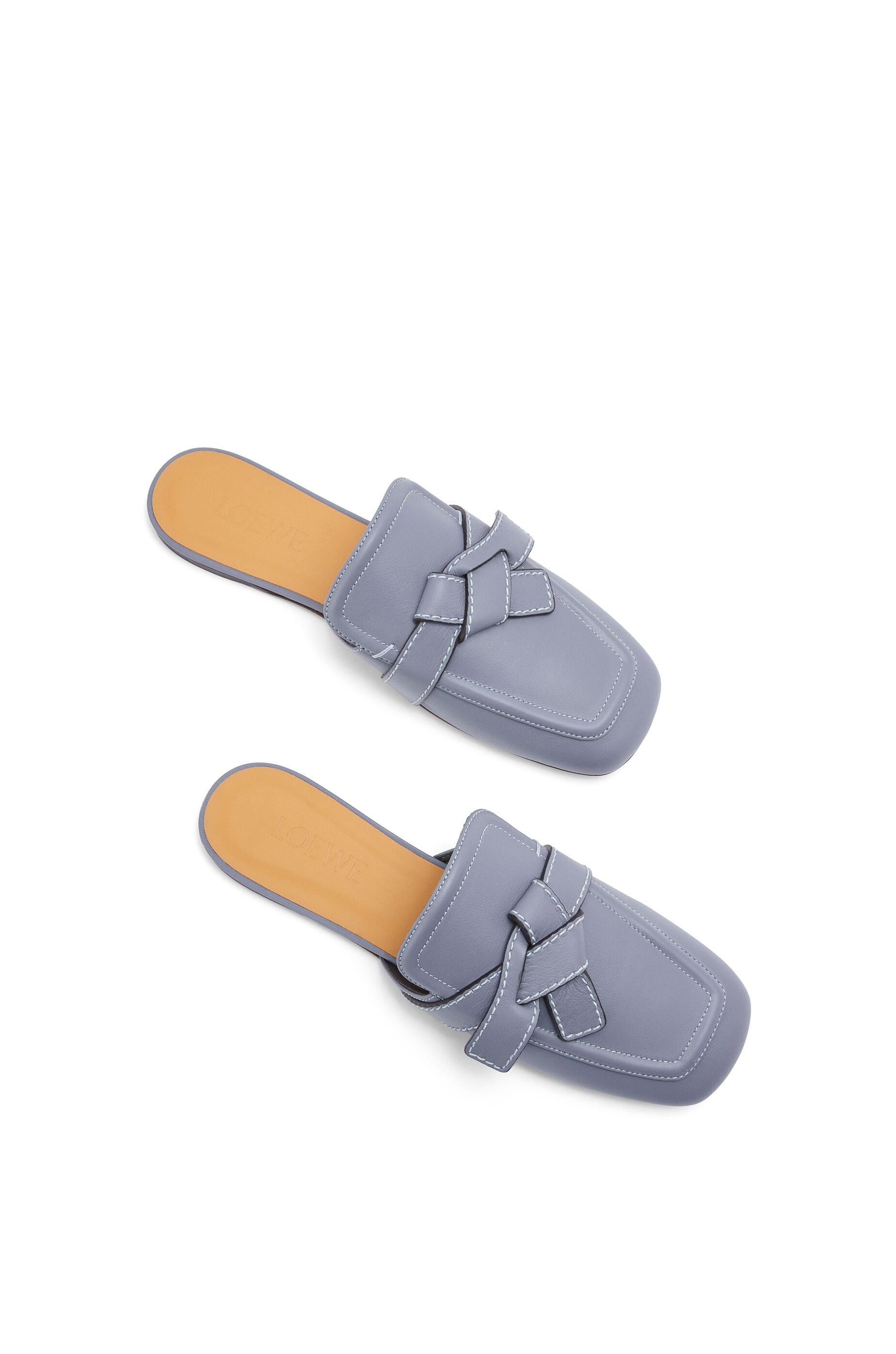 Gate flat mule in calfskin - 3