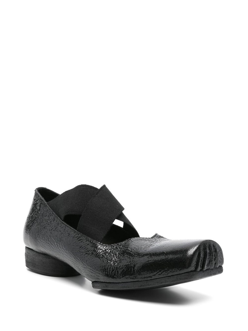 UMA WANG patent ballet flats outlook