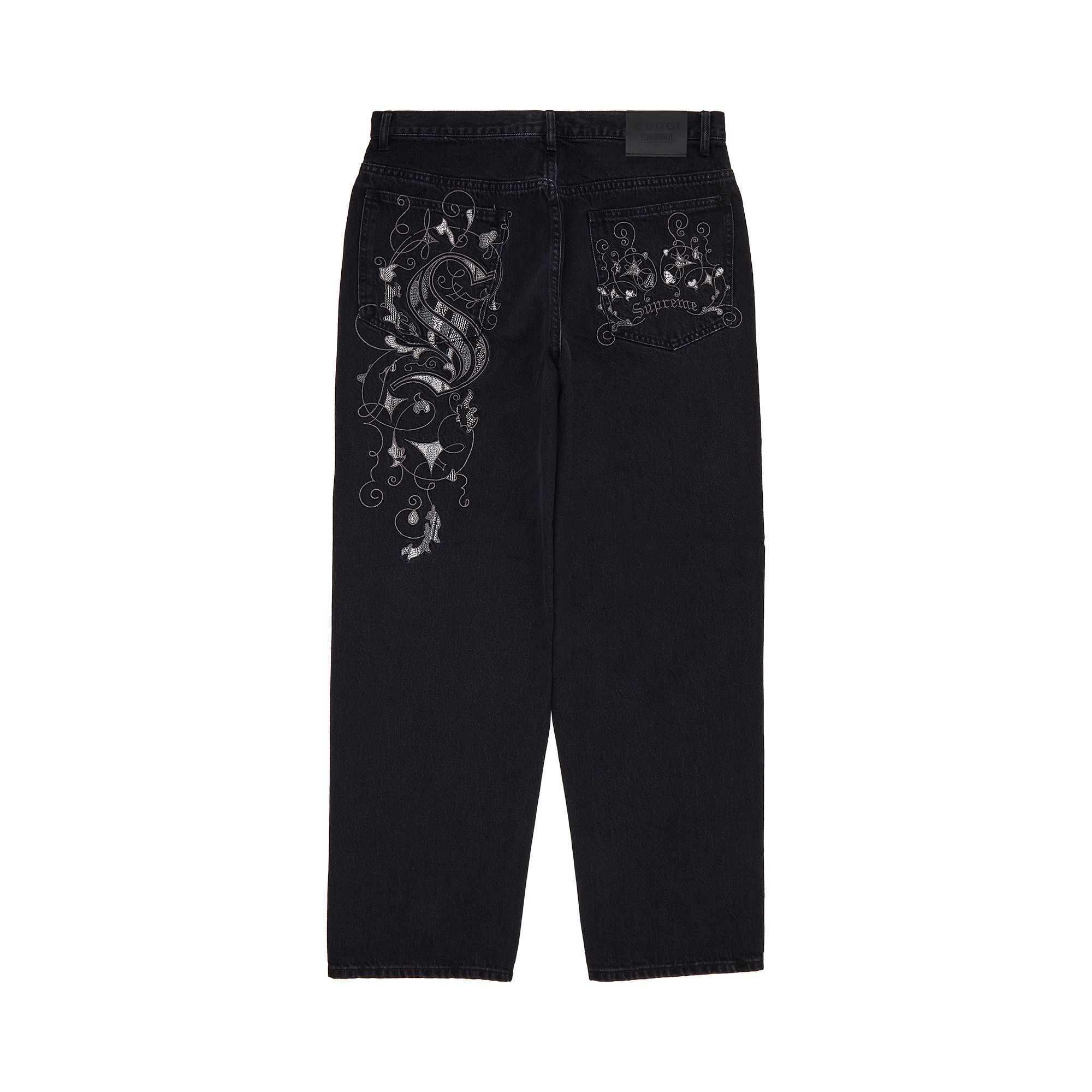Supreme x Coogi Baggy Jean 'Black' - 2