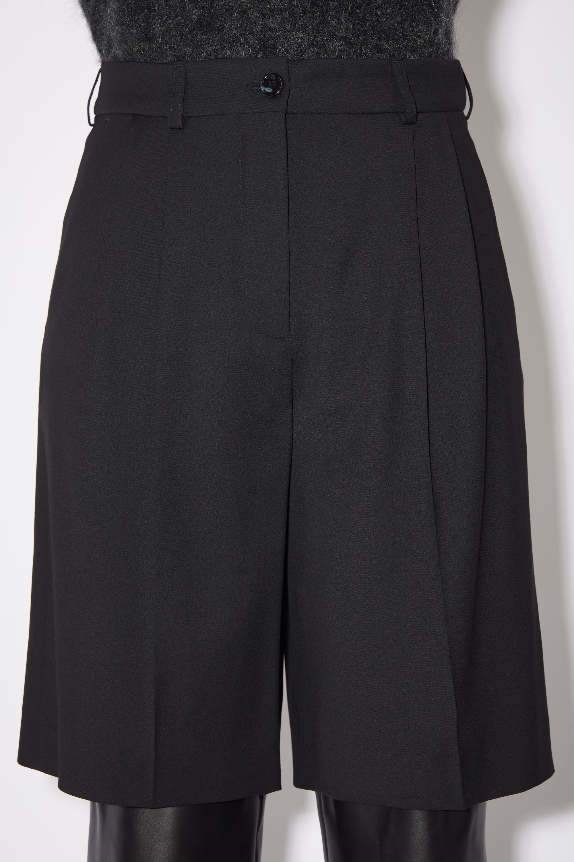 Tailored shorts - Black - 5