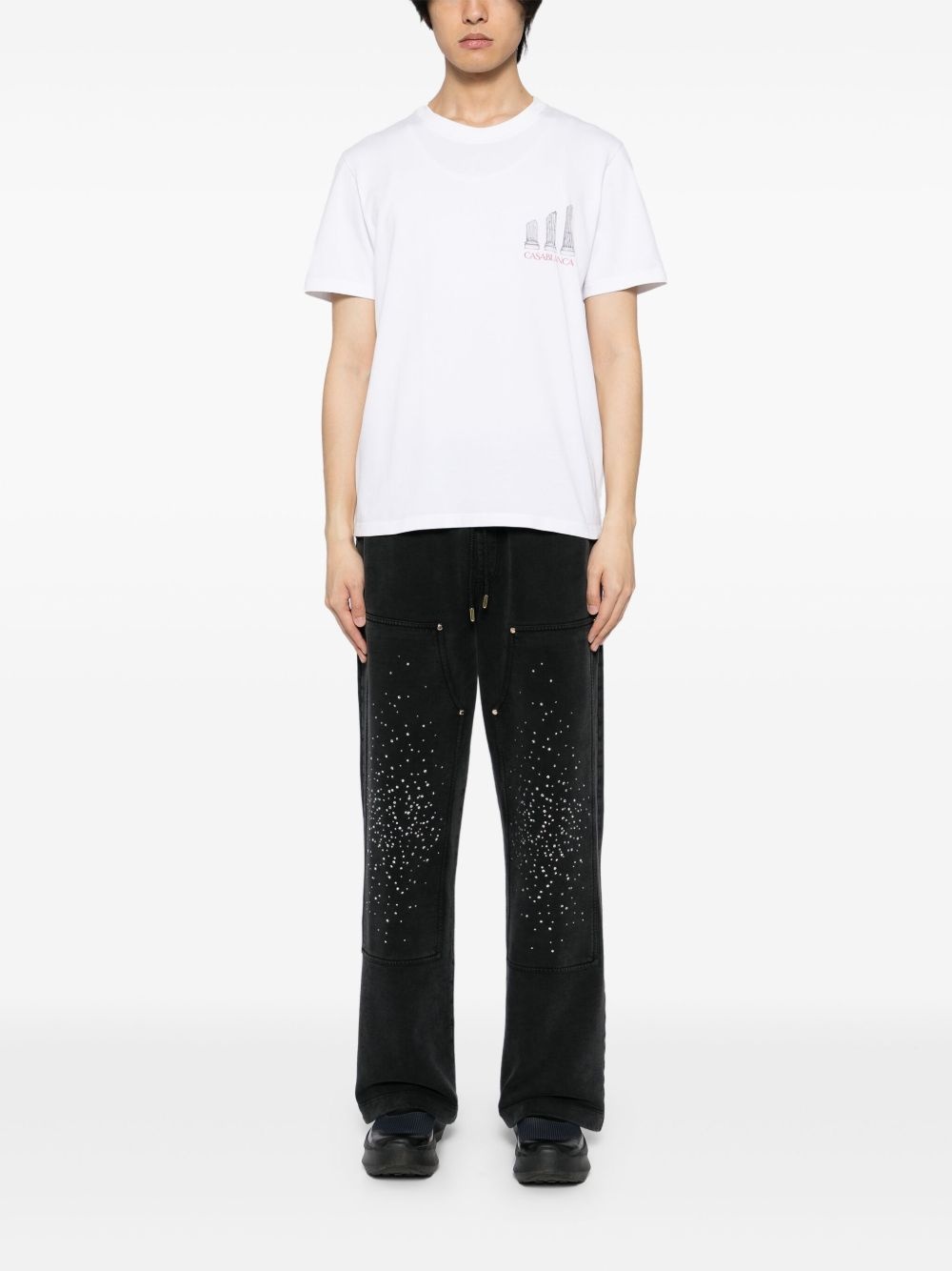 La Premonition crystal-embellished pants - 2