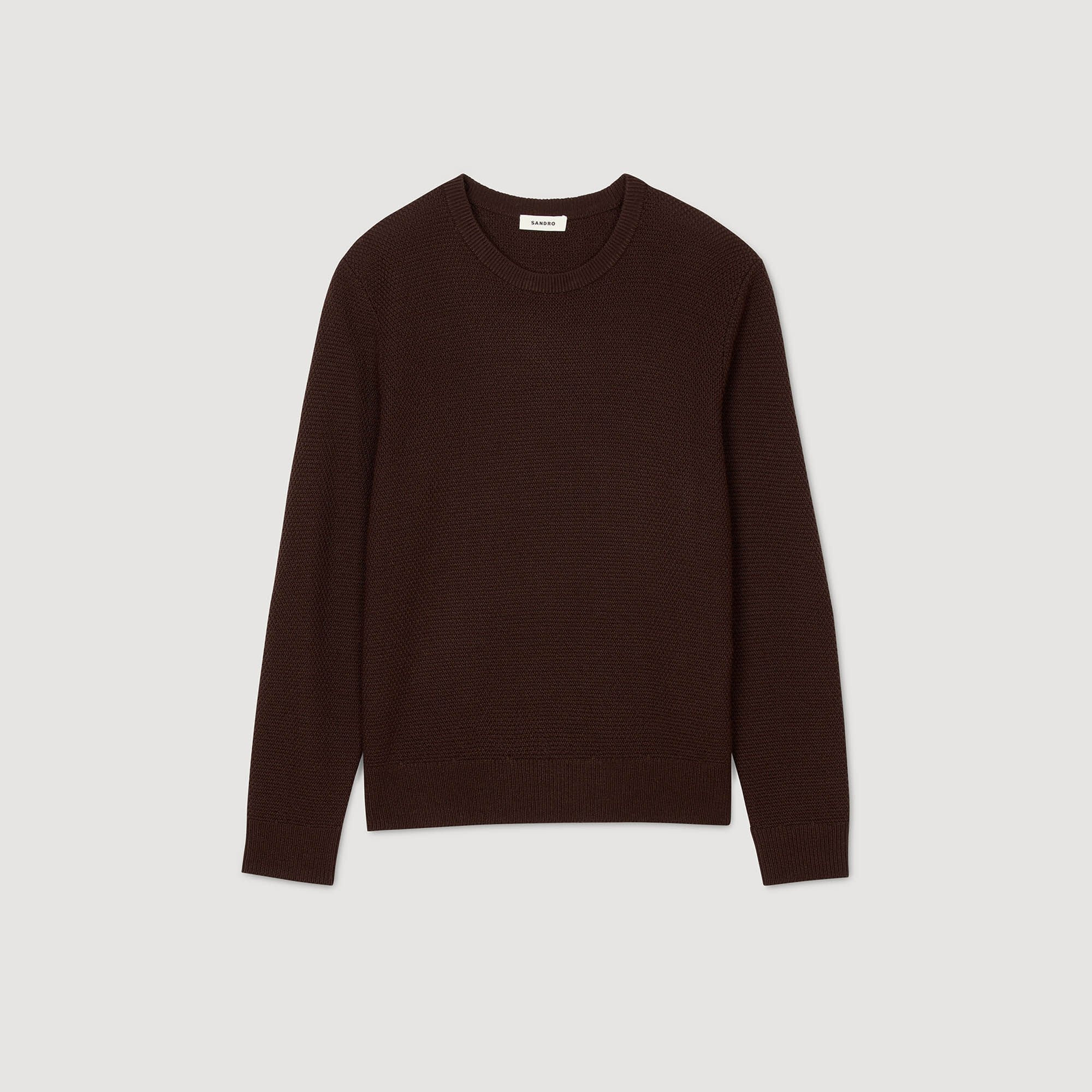 TEXTURED KNIT SWEATER - 6