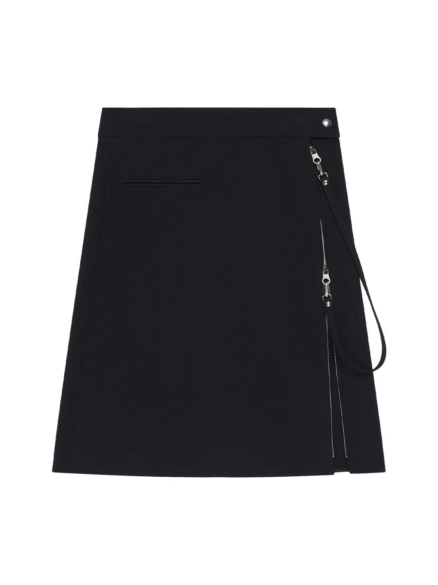 Courreges Women Midi Skirt With Zipper - 1