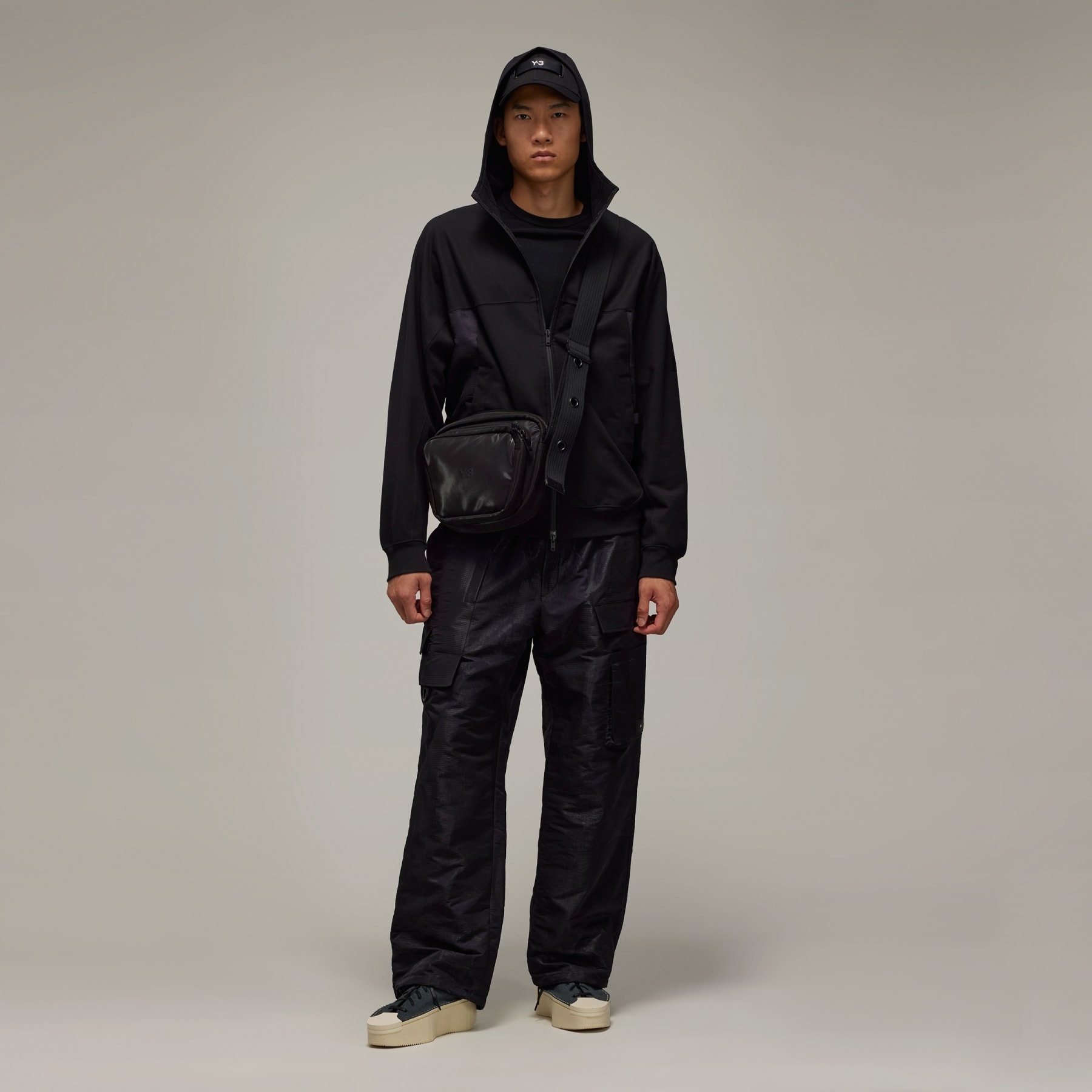 Y-3 Stretch Terry Zip Hoodie - 5