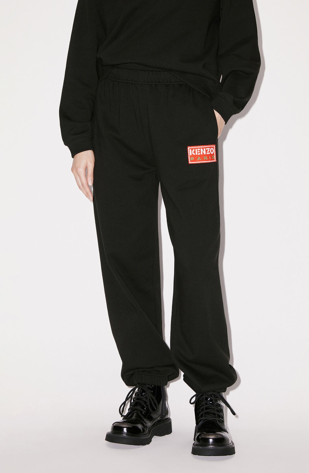 KENZO Paris loose-fit jogging bottoms - 4