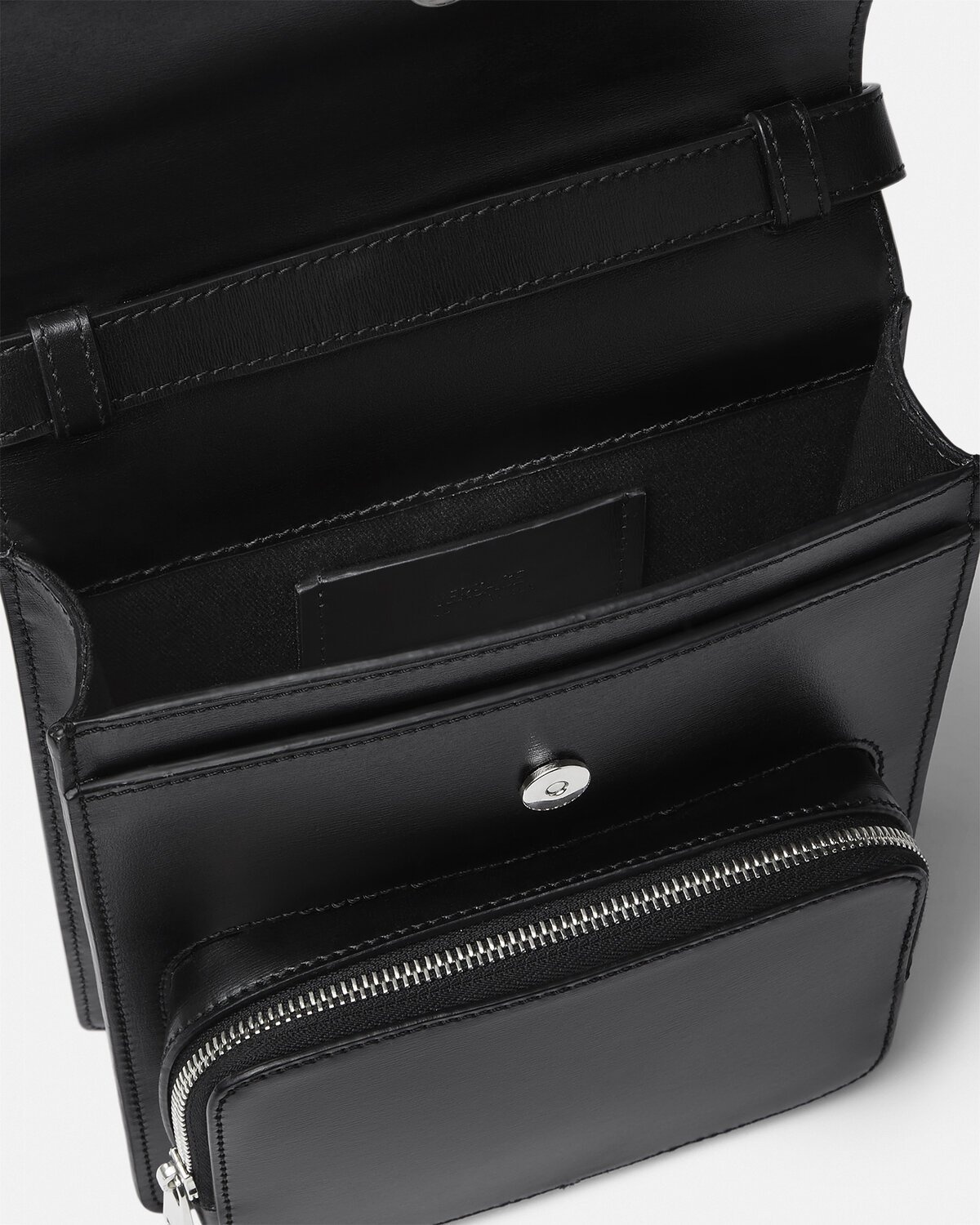 Leather Crossbody Cargo Bag - 4